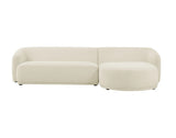 Cream Curve Sofa