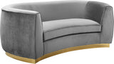 Julian Velvet Loveseat