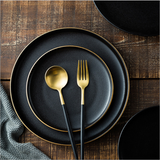 Frosted Steak Flat Plat 8" & 10"