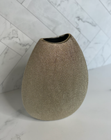 Beaded Gold Vase