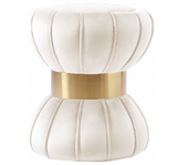 Gino Velvet Ottoman