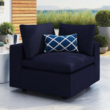 Outdoor Patio Corner Chair in Navy