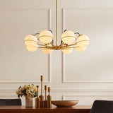 Chandelier in Opal Gold