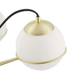 Chandelier in Opal Gold