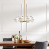 Chandelier in Opal Gold
