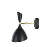 Wall Sconce in Black