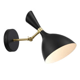 Wall Sconce in Black