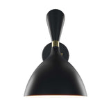 Wall Sconce in Black