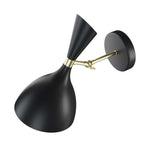 Wall Sconce in Black