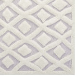 Morsel Abstract Diamond 5x8 Shag Area Rug