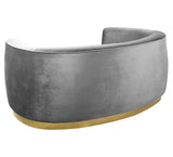 Julian Velvet Loveseat