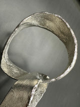 Stacked Sculpture - Gold/Silver - 20"H