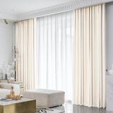 Glasshouse Signature Luxury Velvet Curtain Panel (Ivory)
