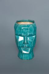 Teal Face Planter