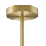 Chandelier in Opal Gold