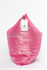 Pink Metallic Pillow