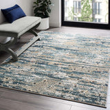 Rustic Distressed Transitional Diamond Lattice 5x8